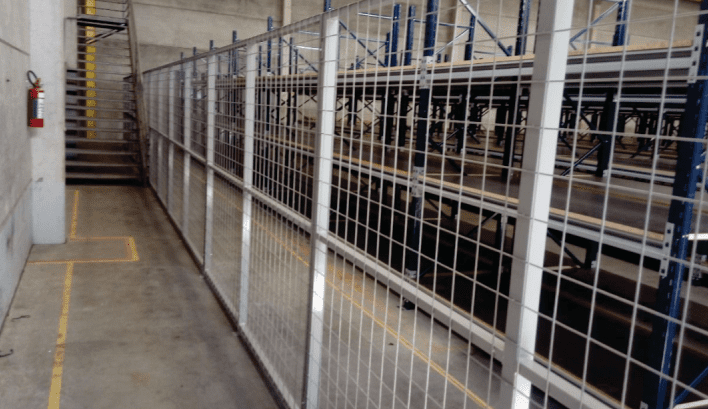 Divisória Industrial — separação de ambientes em armazéns