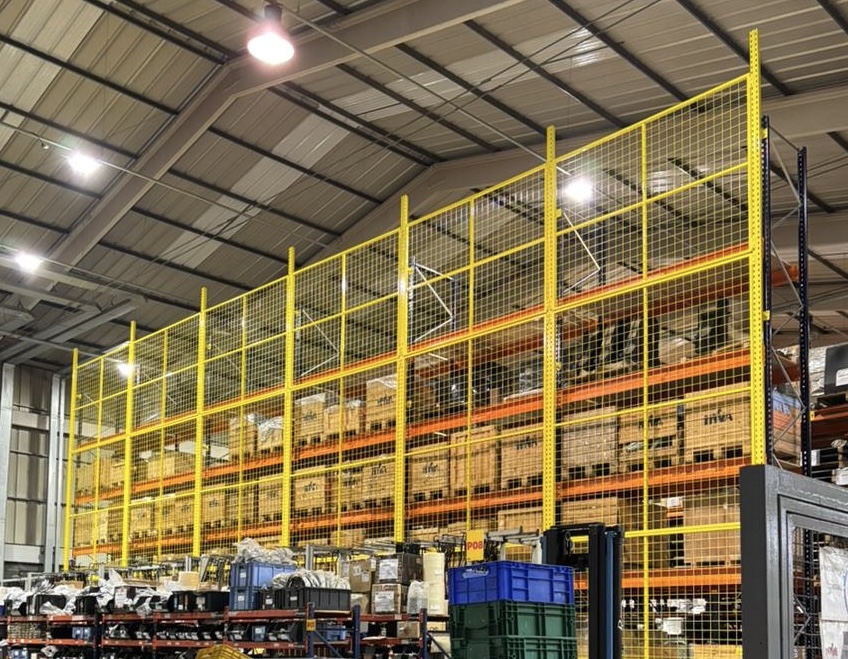 Protetor de Fundo Porta Pallet — proteção traseira das estruturas