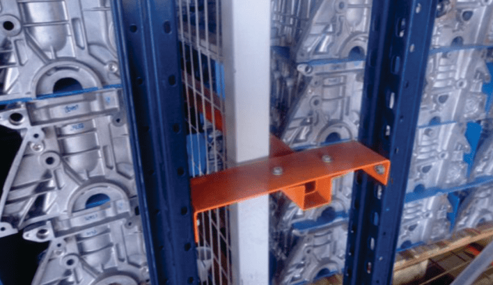 Stop de Fundo — batente traseiro para porta paletes